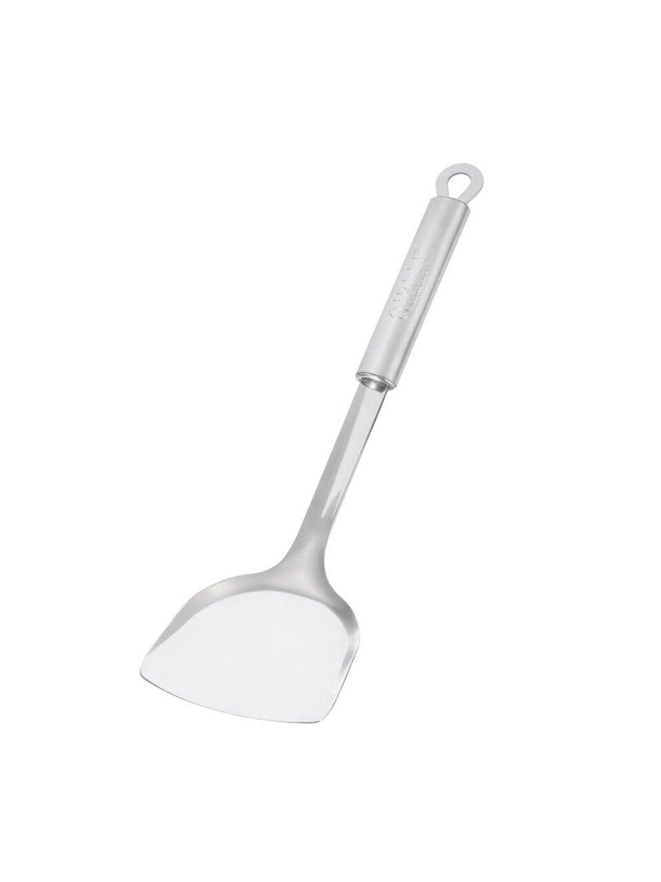 Лопатка кулинарная нержавеющая сталь, 33 см, навеска, Gipfel, Amulet, 6504