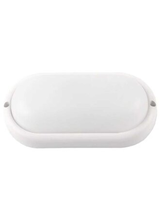Светильник светодиодный, General Lighting Systems, ЖКХ Slim, 9 Вт, 6500 К, 760 Лм, IP65, 15.6х8.1х3.6 см, овальный, накладной, 437559