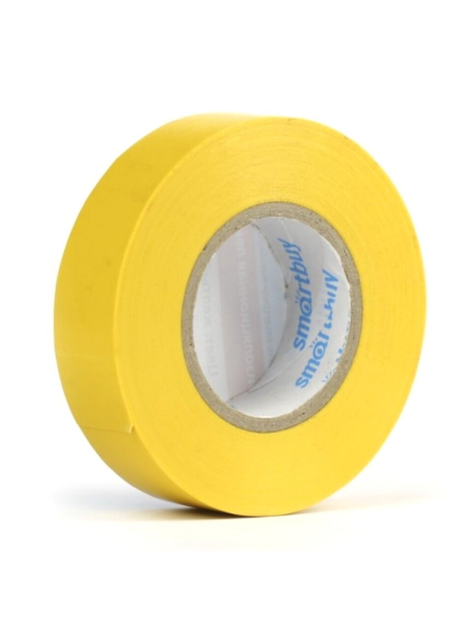 Изолента ПВХ, 19 мм, желтая, 20 м, Smartbuy, SBE-IT-19-20-y