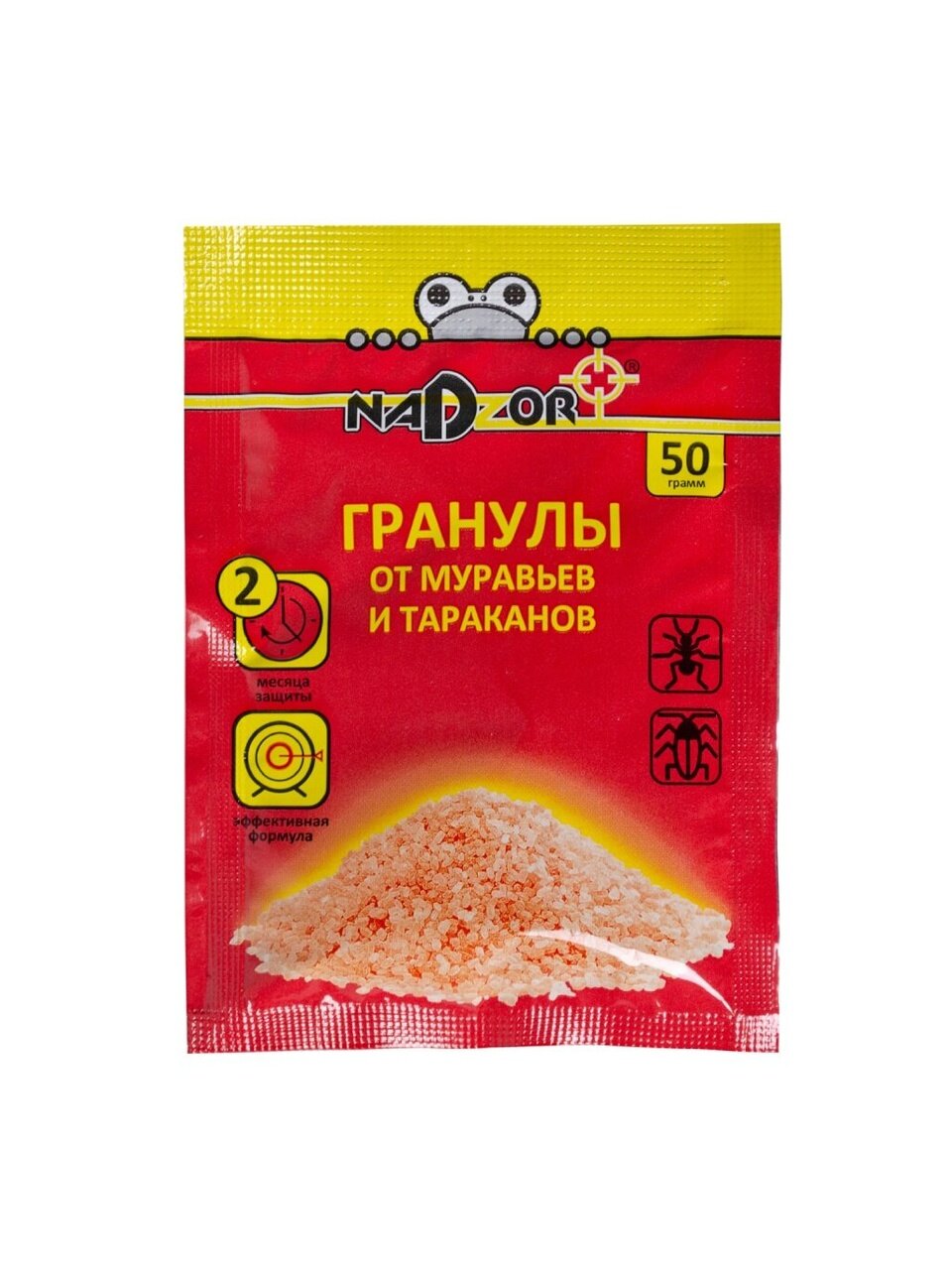 Инсектицид от муравьев и тараканов, гранулы, 50 г, Nadzor