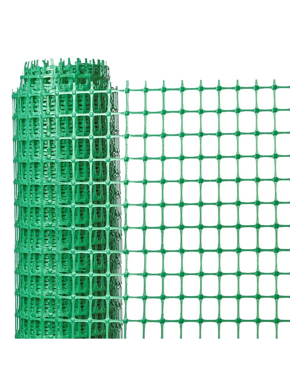 Сетка садовая пластмасса, ячейка 20 х 20 мм, квадратная, 100х2000 см, зеленая, Протэкт, ЗР-15/1/20