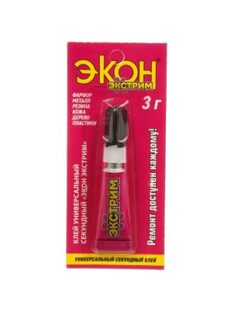 Клей Момент, водостойкий, однокомпонентный, 3 г, 1401987, Супер Экон-Экстрим