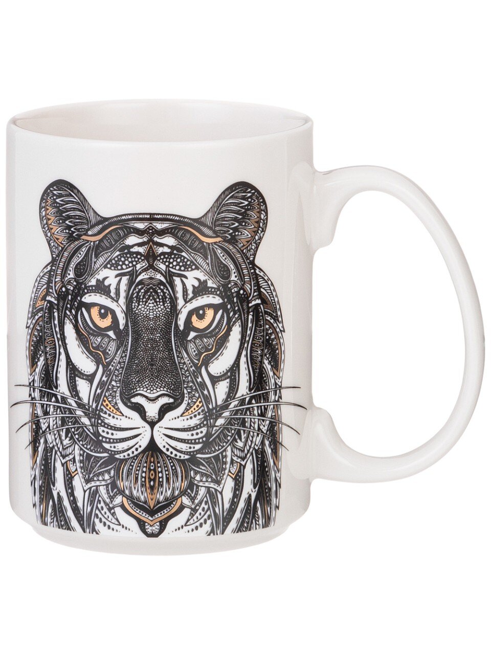 Кружка фарфор, 500 мл, Тигр, Lefard, 97-690