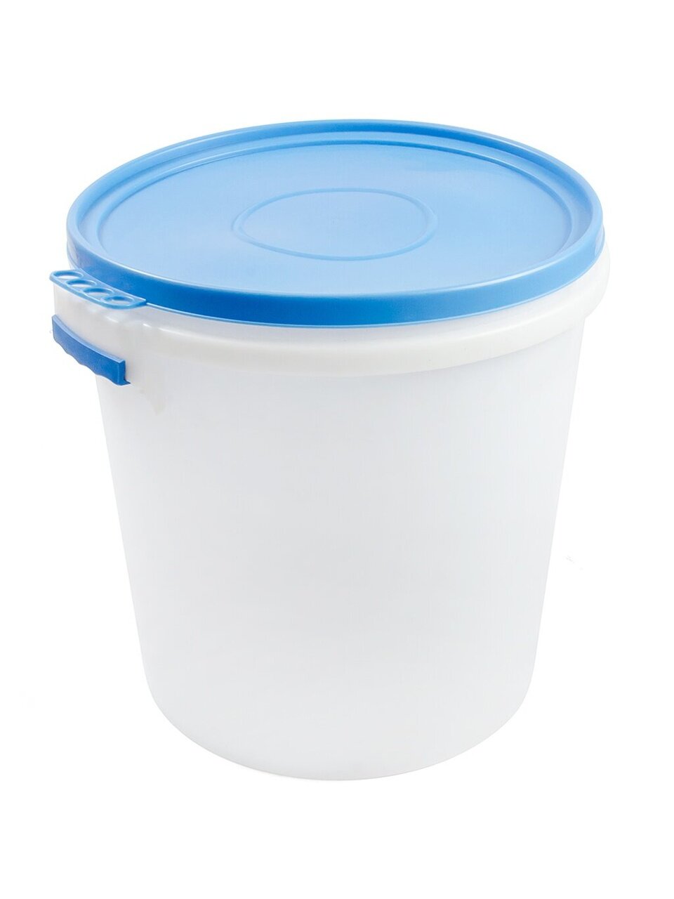 Бак пластик, пищевой, 32 л, круглый, повышенной прочности, с герметичной крышкой, в ассортименте, Радиан