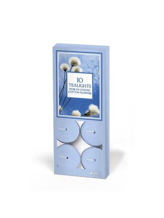 Свеча ароматизированная, 2х4 см, чайная, 10 шт, SER S.P.A, Хлопок, ALT101082