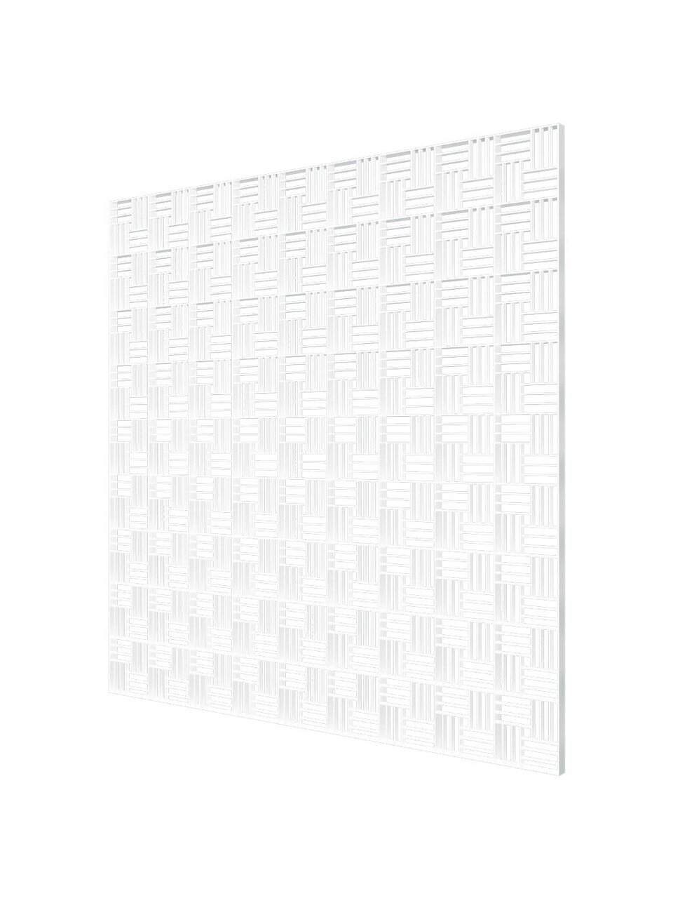 Решетка вентиляционная пластик, 600х600 мм, потолочная, ERA, П6060ДП