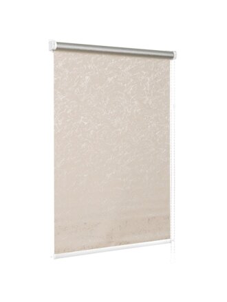 Рулонная штора 170х43 см, ширина крепления 47 см, бежевая, Delfa, СРШ-01МП-79507 47(43)/170