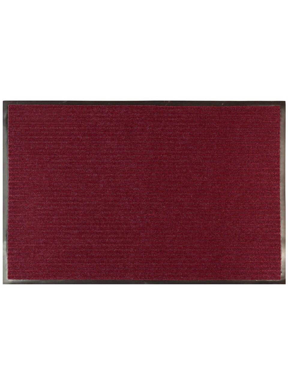 Коврик грязезащитный, 60х90 см, прямоугольный, резина, с ковролином, бордовый, Floor mat Комфорт, ComeForte, С0000081/ХTL- 1024