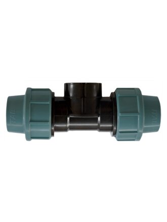 ПНД тройник d32х3/4", внутренняя резьба, ITAL