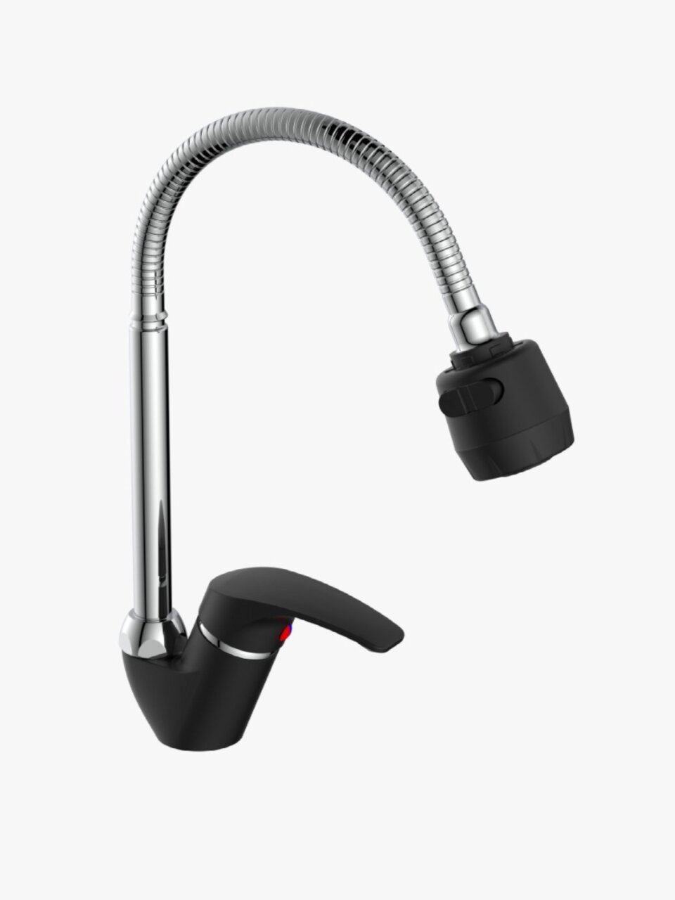 Смеситель для кухни, Эверест, гибкий излив, с картриджем, B58-0336