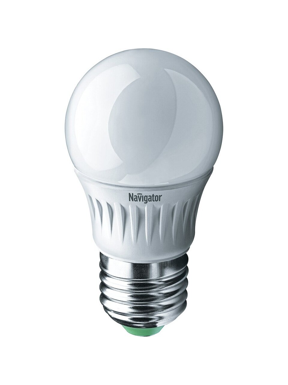 Лампа светодиодная E27, 5 Вт, 40 Вт, шар, 2700 К, теплый белый свет, Navigator, 94477