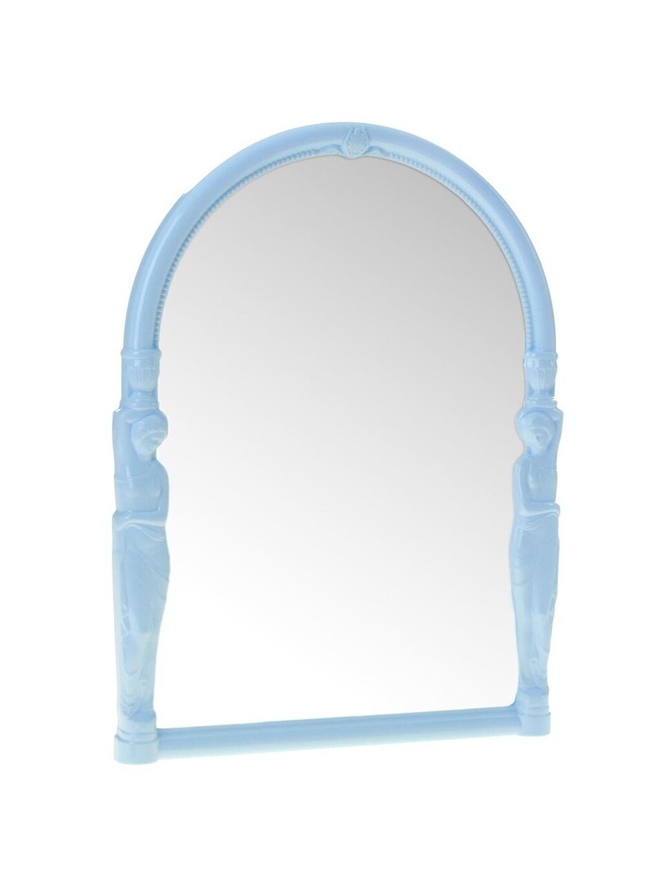Зеркало 42.9х58 см, полукруглое, светло-голубое, Berossi, Viva Ellada, АС 16008000