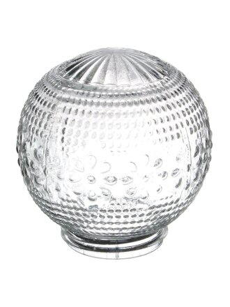 Плафон-рассеиватель шар, стекло, прозрачный, TDM Electric, Цветочек, SQ0321-0010