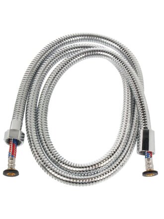 Шланг для душа, нержавеющая сталь, ИМП-ИМП, 150 см, 1/2 '', индивидуальная упаковка, ComfortFactor, 43336-10