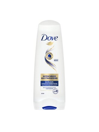 Бальзам-ополаскиватель для сухих и поврежденных волос, Dove, Hair Therapy Интенсивное восстановление, 200 мл