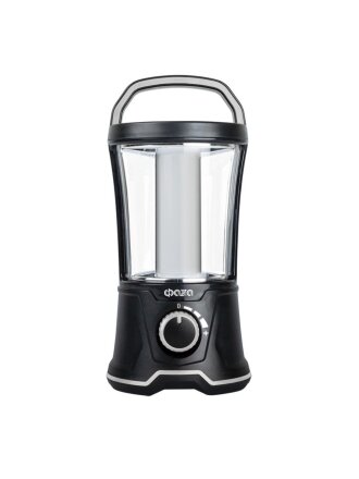 Фонарь кемпинговый, встроенный аккумулятор, ФАZА, AccuF5-L20W-bk, зарядка от сети 220 В, ABS-пластик, черный, аккумуляторный, 5015869