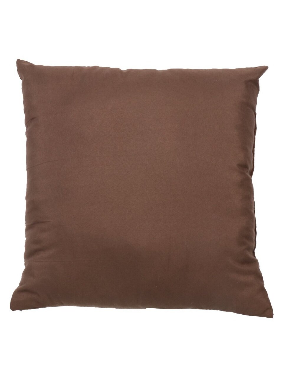 Подушка декоративная декоративная, 35х35 см, Уют, 100% полиэстер, коричневая, 321953/4
