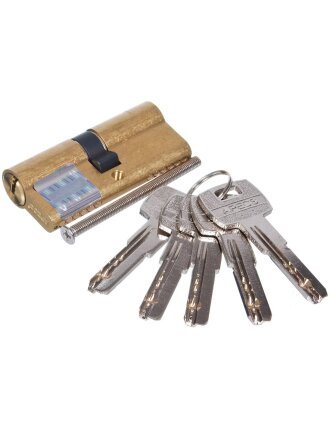 Личинка замка двери Apecs, SM-70-G, 2932, 70 мм, золото, 35/35