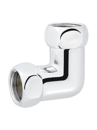 Американка для полотенцесушителя, 1"х1", 90 °, г-г, хром, угловая, ProFactor