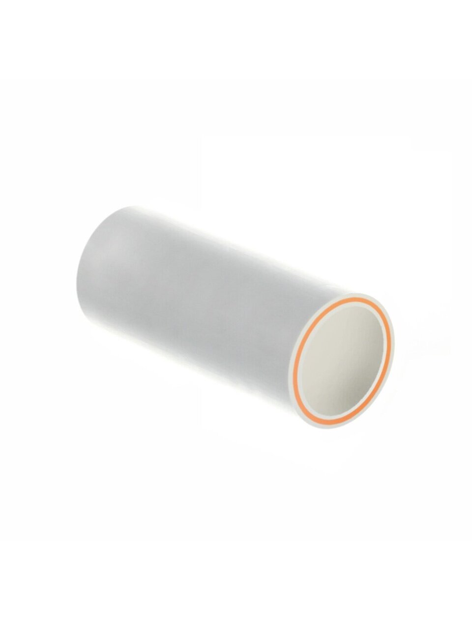 Труба полипропиленовая для отопления, стекловолокно, диаметр 40х5.5х4000 мм, 20 бар, белая, Valfex
