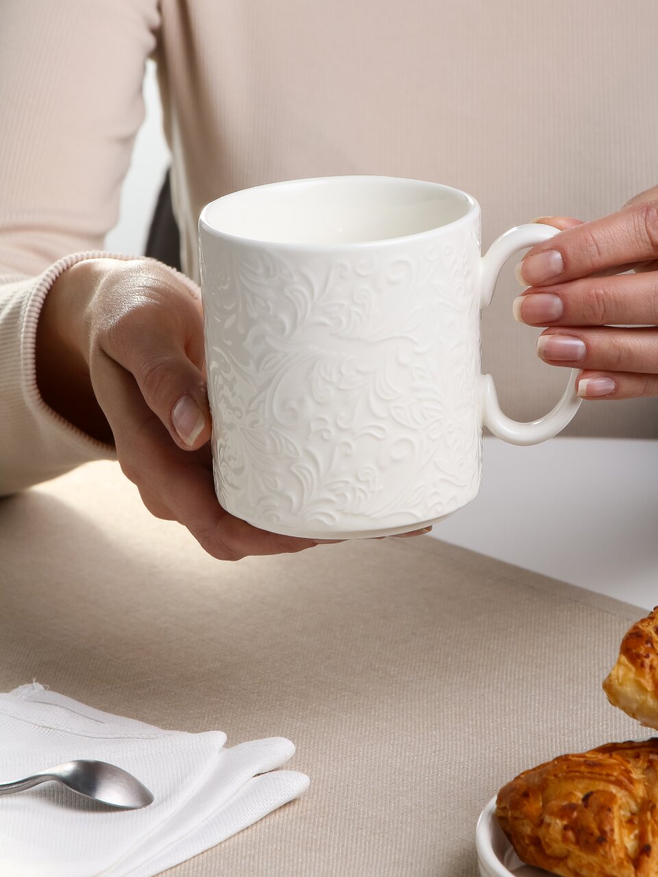 Кружка фарфор, 380 мл, Muse, Lefard, 587-225