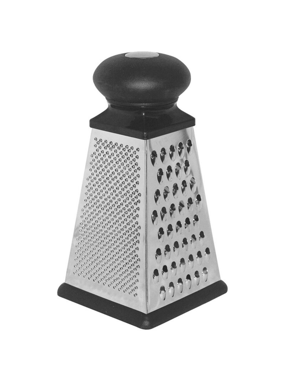 Терка 4 грани, 23 см, нержавеющая сталь, рукоятка пластик, Mallony, GR-083-8, 965014