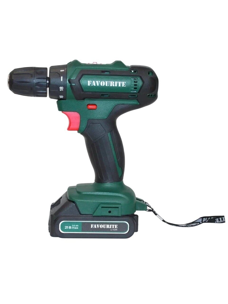 Дрель-шуруповерт аккумуляторный, Favourite, OBS 21 DC SET, 21 В, кейс, 150121421