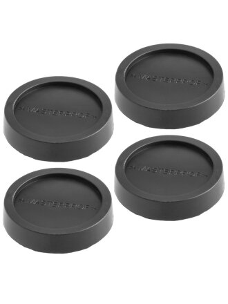 Антивибрационные подставки 4 шт, черный, индивидуальная упаковка, MasterProf