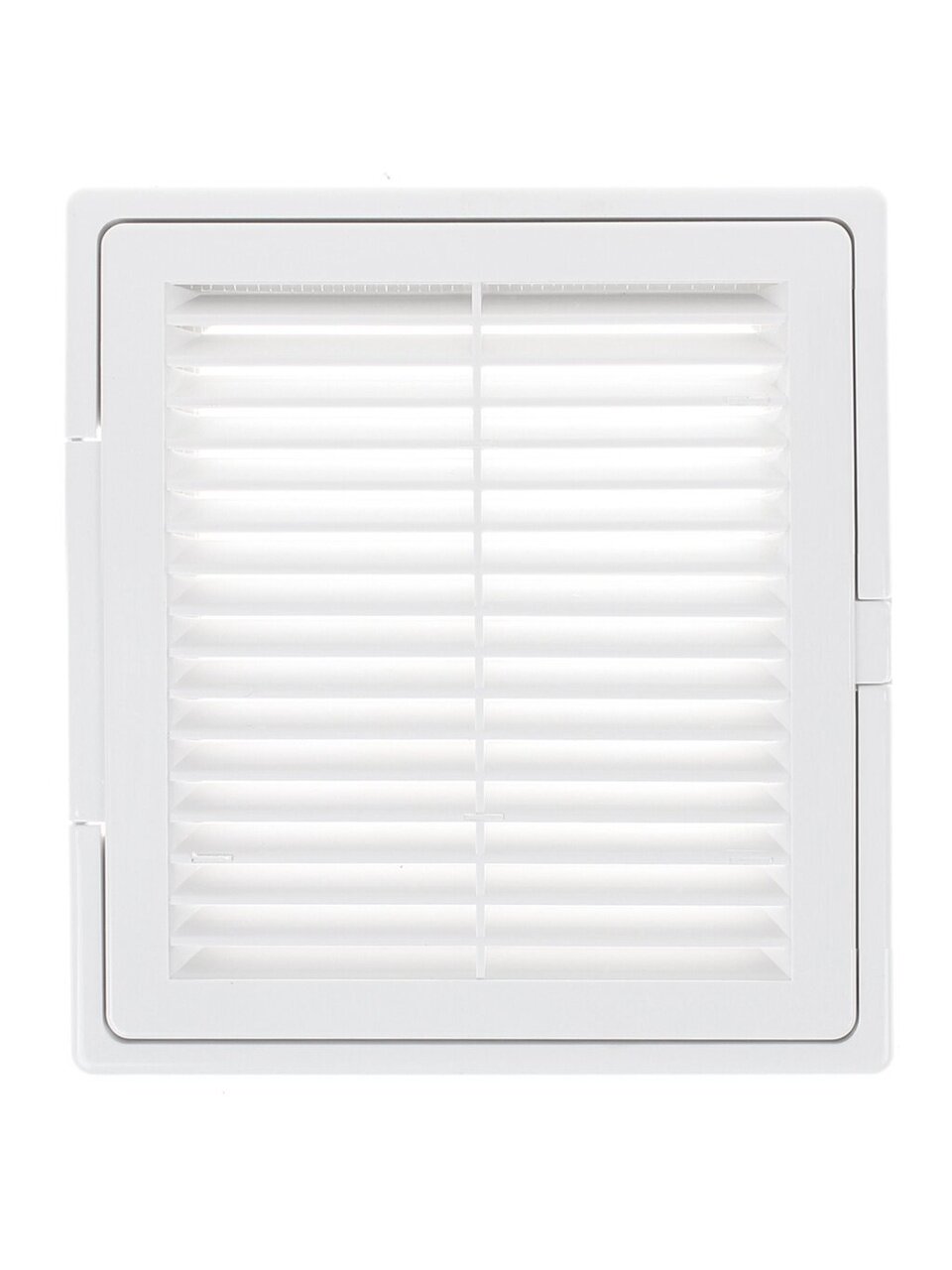 Решетка вентиляционная пластик, 200х200 мм, с сеткой, с дверцей, Event, 2020ДФ