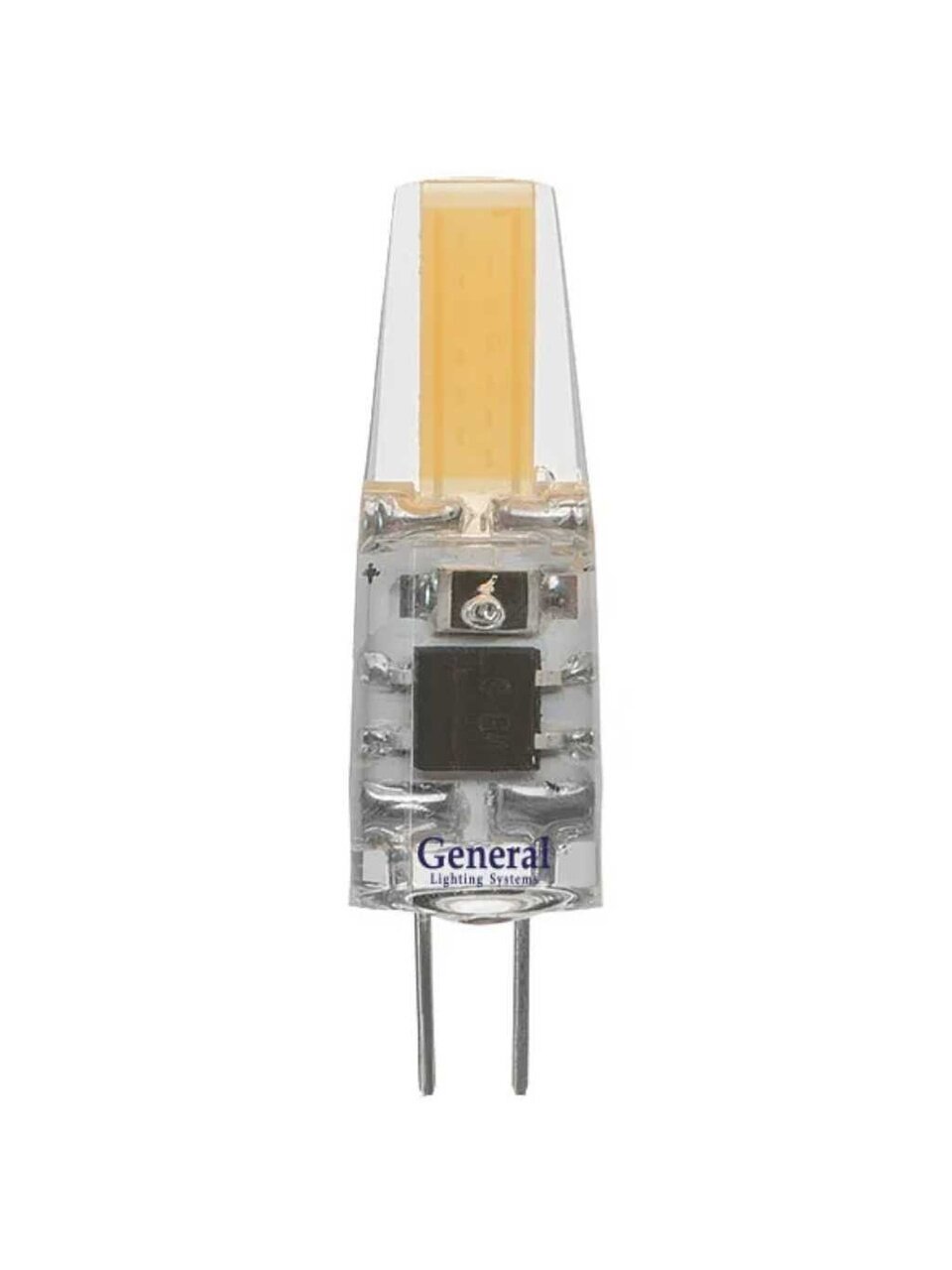 Лампа светодиодная G4, 7 Вт, 220 В, капсула, 4500 К, нейтральный белый свет, General Lighting Systems, СОВ, 661444