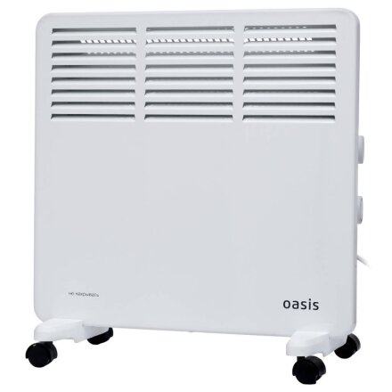 Конвектор Oasis, напольный/настенный, 1 кВт, 15 м2, белый, VK-10