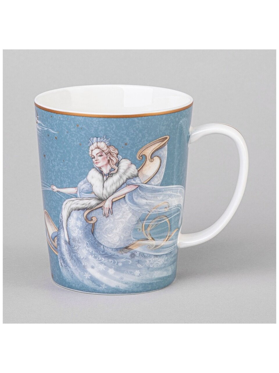 Кружка фарфор, 400 мл, Снежная королева, Lefard, 590-619