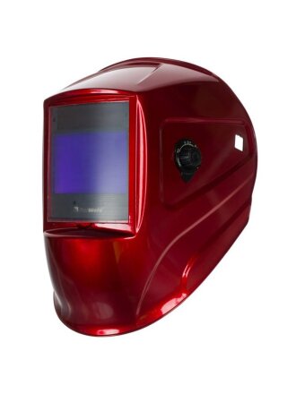 Маска сварщика хамелеон, с ручной регулировкой, FoxWeld, Gefest 9500V, 4-13 DIN, красная, 5293