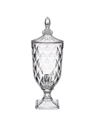 Диспенсер стекло, 3 л, с крышкой, Lefard, Muza, 691-007