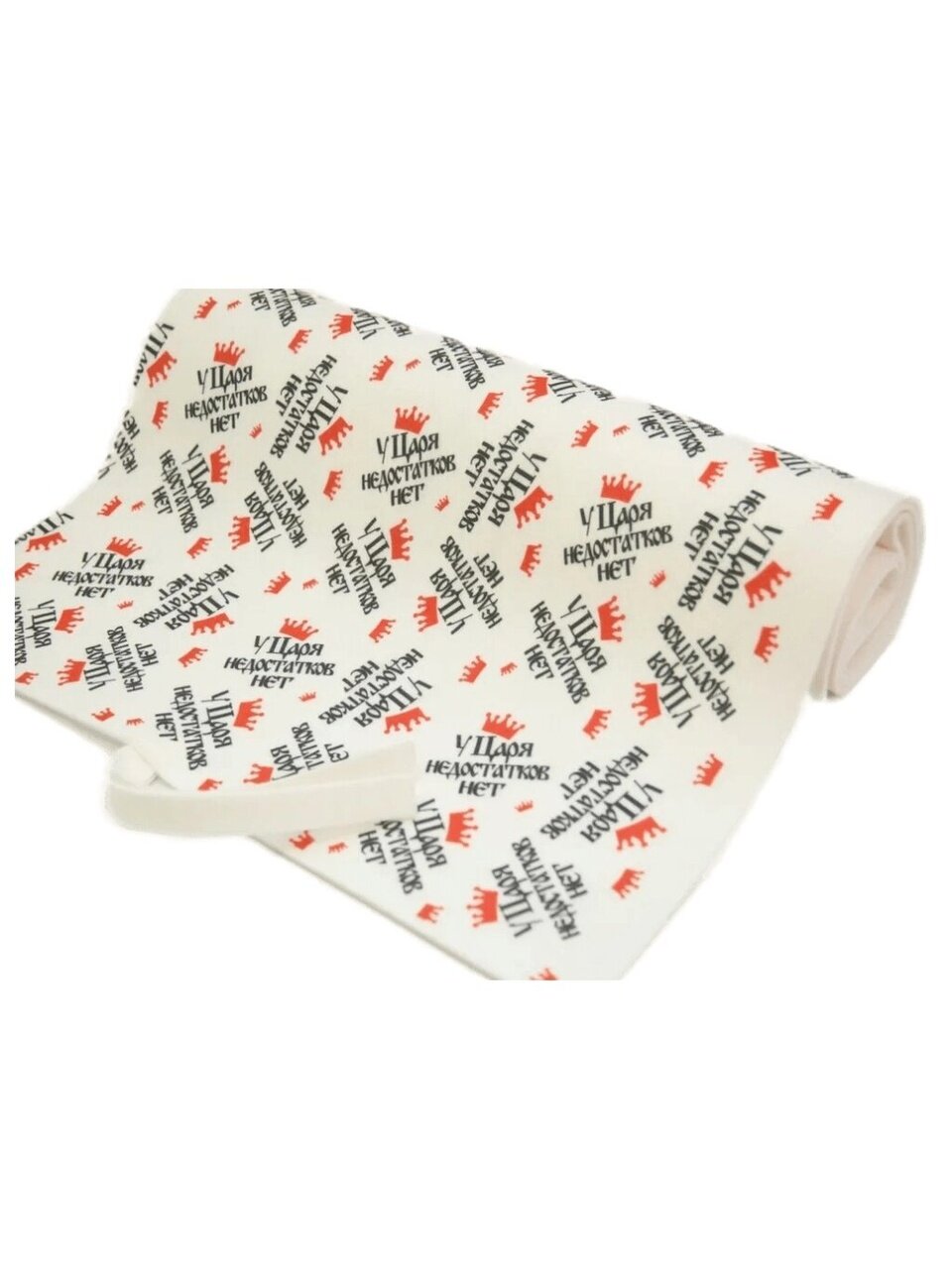 Коврик для бани войлок, 50х150 см, с принтом, У Царя недостатков нет, НМ, КЛП01