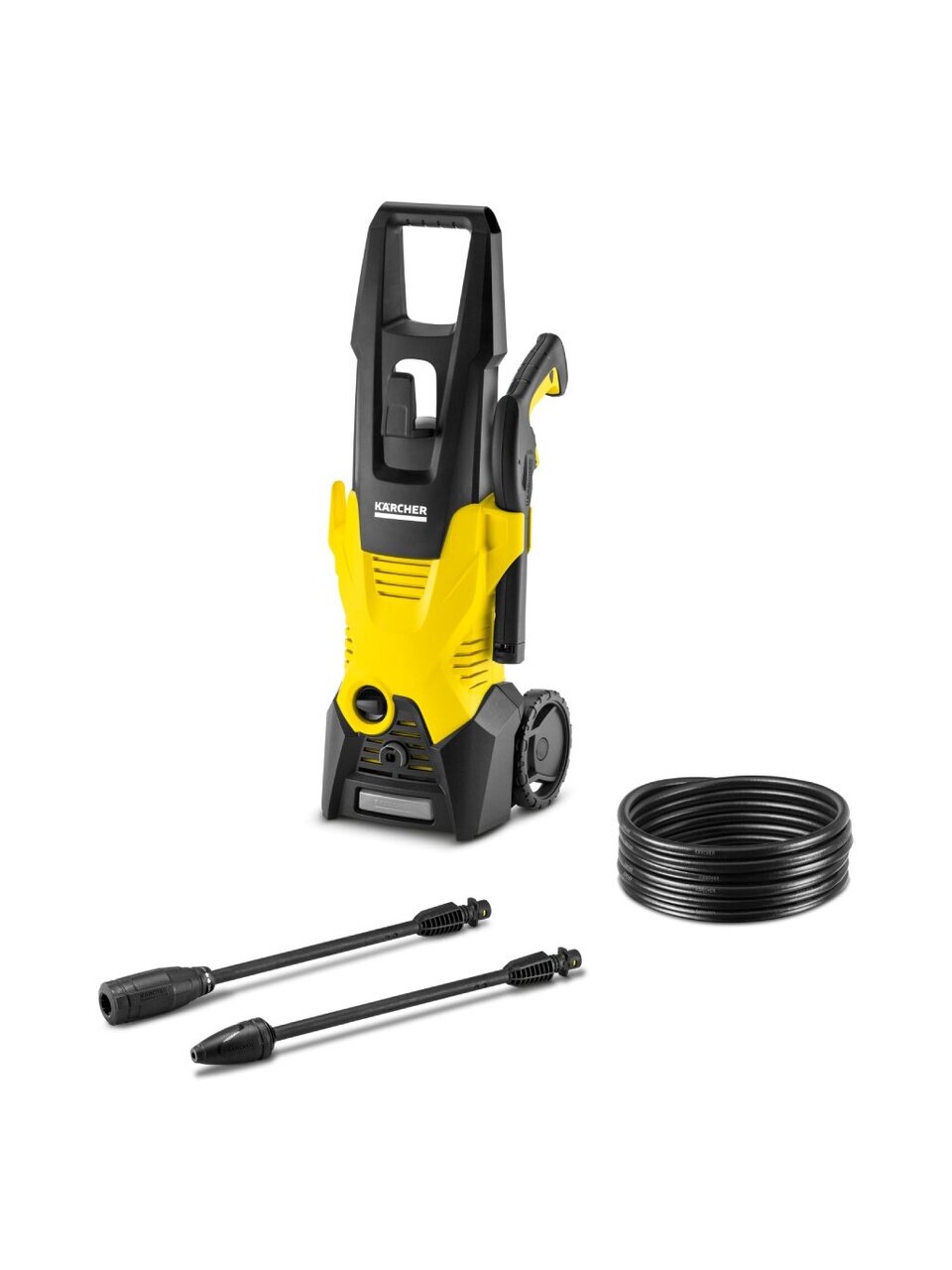 Мойка высокого давления Karcher, K3, 1.601-888.0, 1.6 кВт, 80 бар, 380 л/ч, 2 насадки