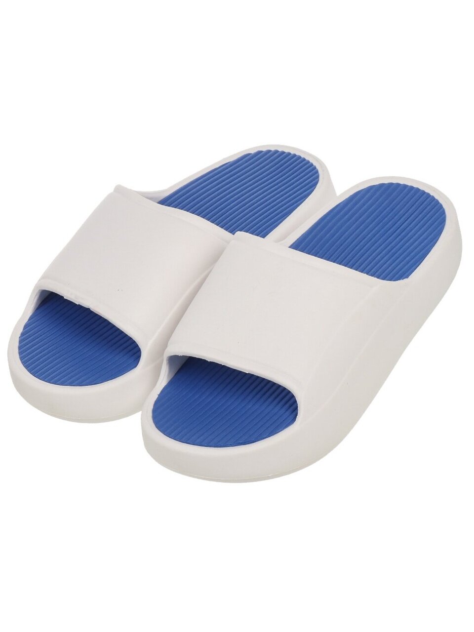 Тапки для мужчин, белые, р. 40-41, открытые, Морские