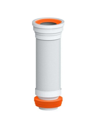 Гофра для унитаза 550 мм, РМС, для унитаза армированная, полипропилен, ОУА-0,55