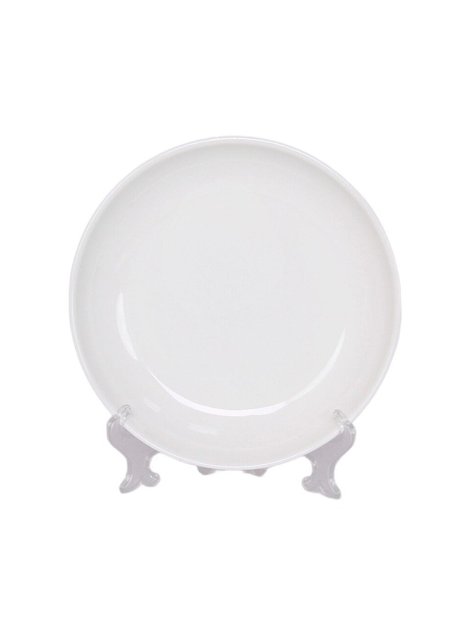 Тарелка суповая, фарфор, 20 см, Киргизия, круглая, Белье Соната, 1059014