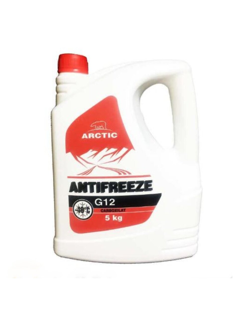 Антифриз Arctic, G12, 5 л, красный, карбоксилатный, ARred5