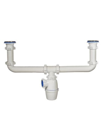 Сифон для мойки, 1" 1/2х40, полипропилен, Orio, А-4009