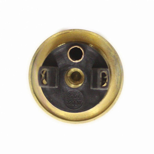 Тэн для водонагревателя Ariston, медь, 1.5 кВт, R48 мм, под анод, М6, RCF, 1/2", Ariston, 20461