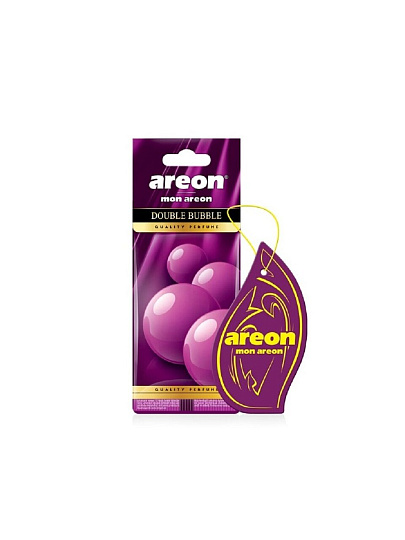 Ароматизатор в машину подвесной, сухой, Areon, Mon Areon Дабл Бабл, 50251