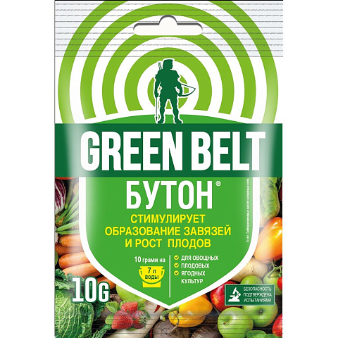 Удобрение Бутон, для образования завязей и роста плодов, порошок, 10 г, Green Belt