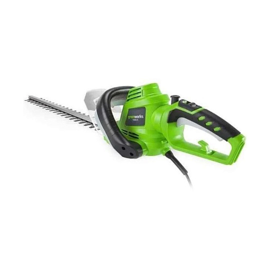 Хедж-триммер электрический, Greenworks, Кусторез GHT5056, 2201307, 500 Вт, нож