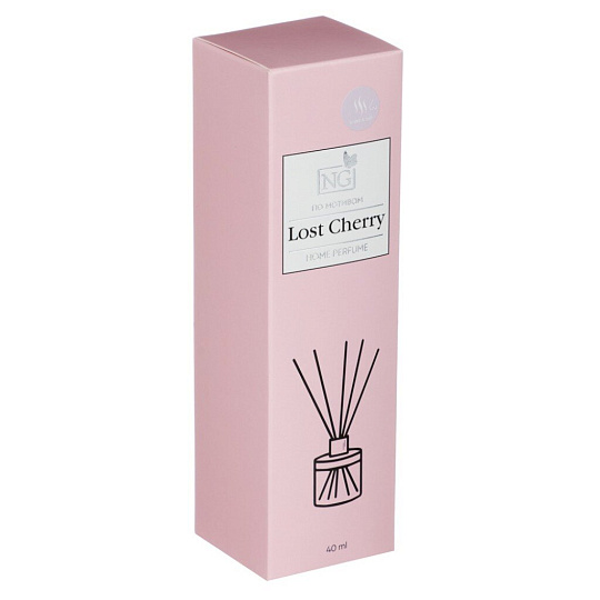 Аромадиффузор 40мл,с палочками,New Galaxy, Home Perfume, Lost Cherry,778-018