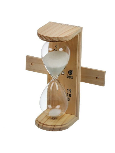 Часы песочные, 6.5х9х19.5 см, Банные штучки, Люкс, 18035