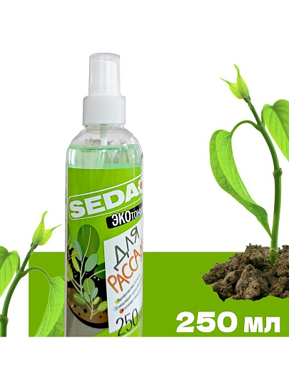 Удобрение Экотоник, для рассады, жидкость, 250 мл, Seda