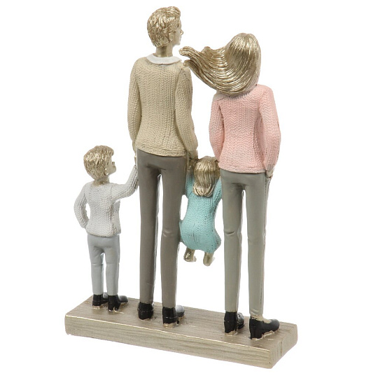 Фигурка декоративная полистоун, Семья, 18х5.5х26 см, A020254