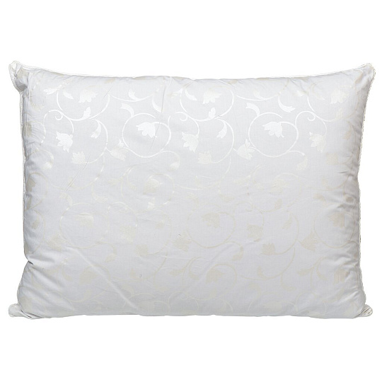 Подушка 50 х 70 см, пух 50%, перо 50%, Тихий час, чехол 100% хлопок, кант, упругая, Belashoff, ТЧП2-2